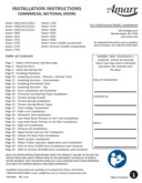 Installation Instructions